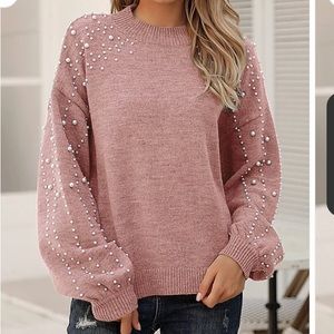 Blooming Jelly Chunky Knit Sweater Lg